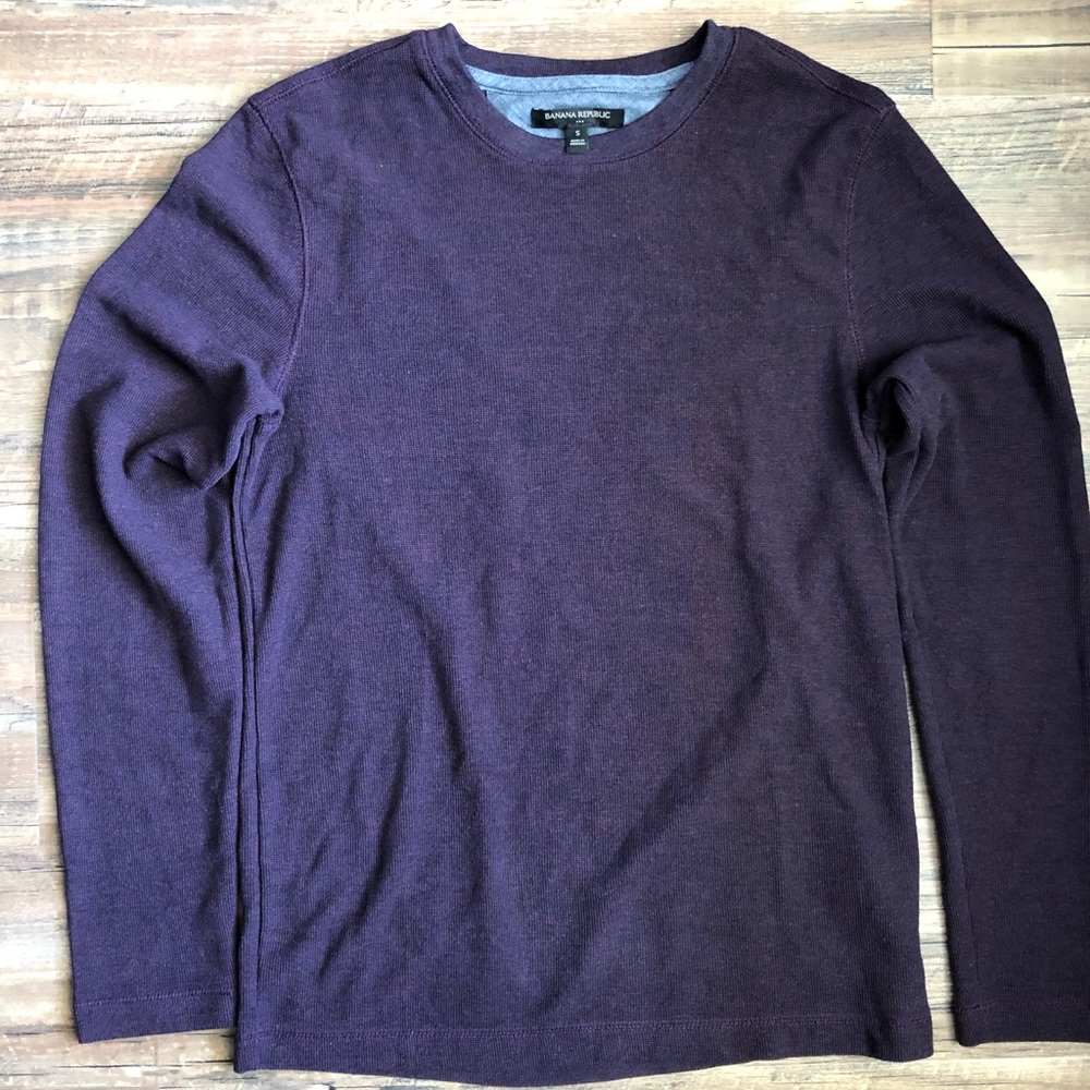 Banana Republic waffle sweater